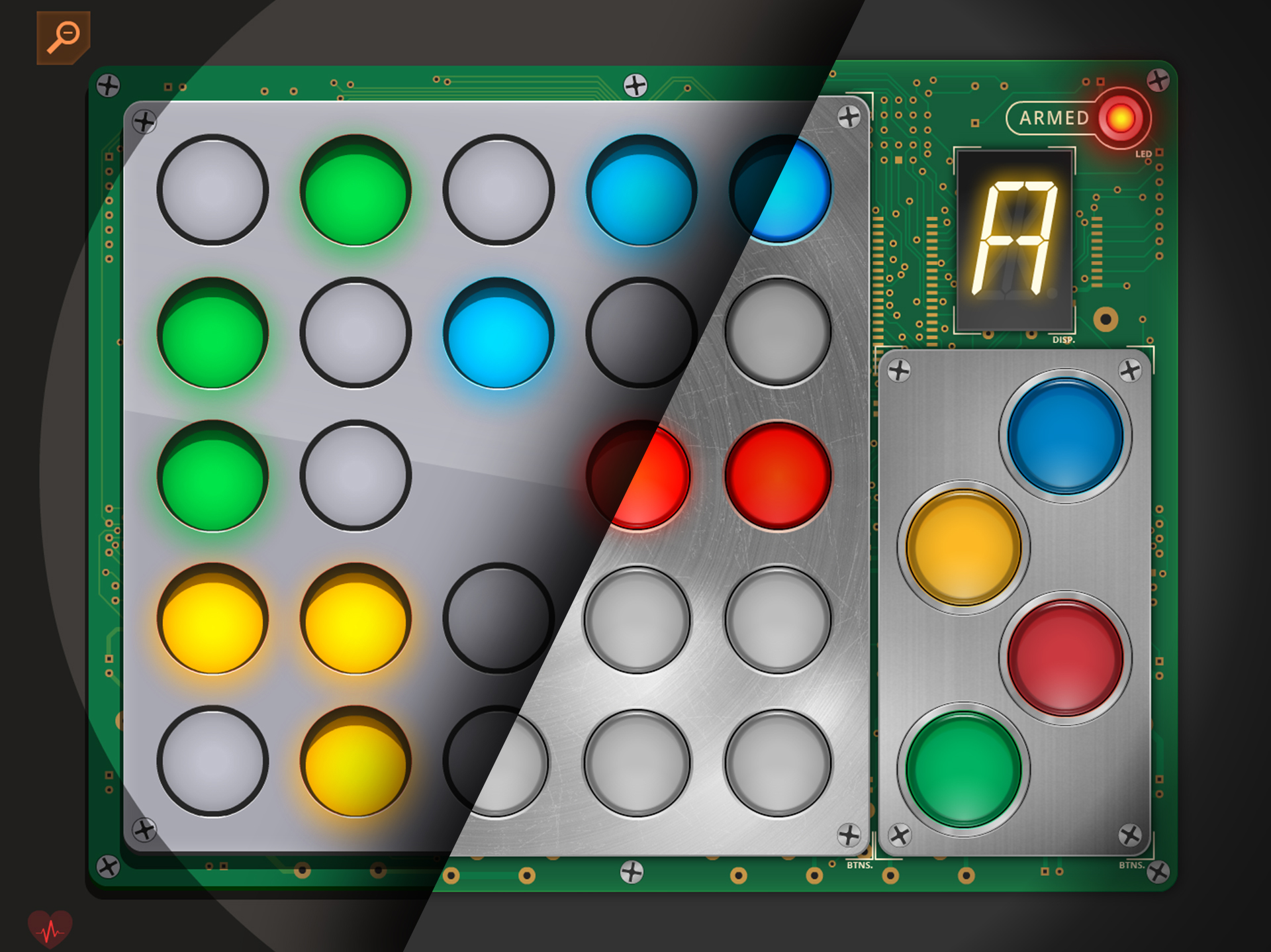 Them Bombs 24 Dots module then and now