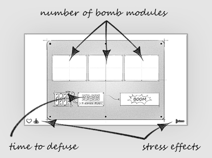 Them Bombs custom bomb sketch